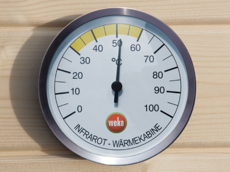 Thermometer für Infrarotkabinen