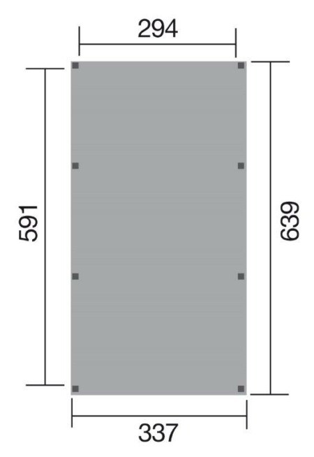 weka Leimholzcarport 615 – Bild 2
