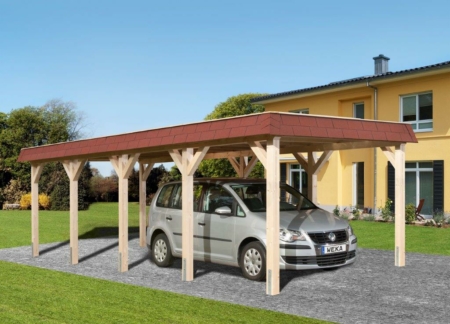 weka Leimholzcarport 615
