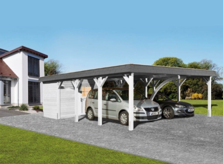 weka Leimholzcarport 615 – Bild 5