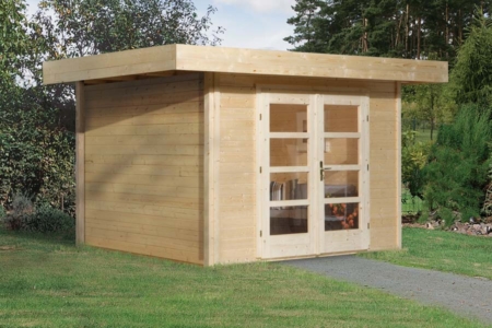 weka Designhaus 126+ mit extra hoher Tür – Bild 2