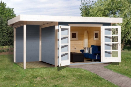 weka Designhaus 126+ mit extra hoher Tür – Bild 5