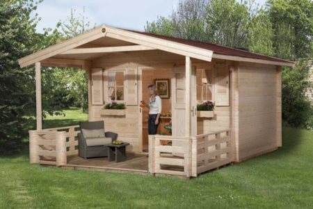 WEKA Gartenhaus Serie 110