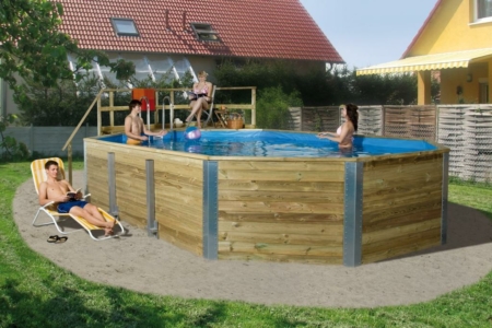 WEKA Massivholzpool 594 A *Spar-SET*