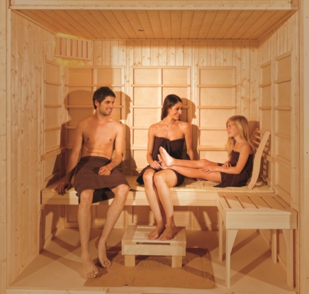 Infrarot-Kombi-Sauna Uppsala – Bild 5