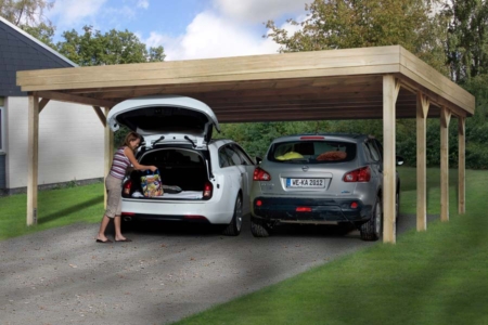 weka Doppelcarport 609