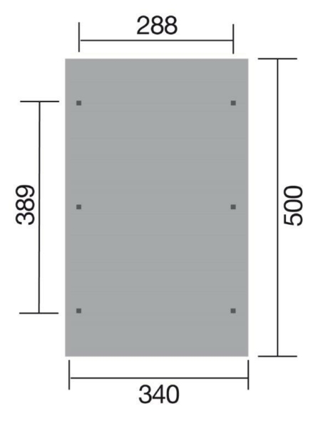 weka Carport 611 – Bild 2