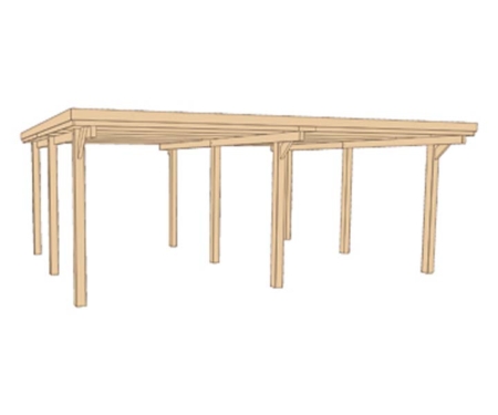 weka Doppelcarport 618 – Bild 4