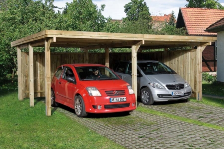 weka Doppelcarport 618