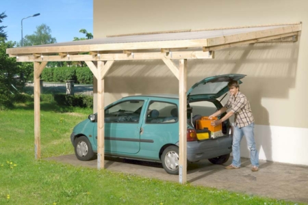 weka Anlehn-Carport 671