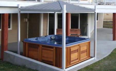 Whirlpoolabdeckung & Gazebo - Covana OASIS – Bild 12