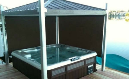 Whirlpoolabdeckung & Gazebo - Covana OASIS – Bild 2