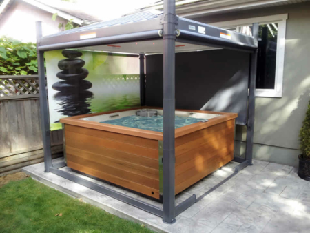 Whirlpoolabdeckung & Gazebo - Covana OASIS – Bild 7