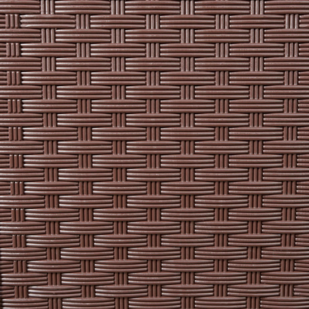 Poly-Rattan in Dunkelbraun