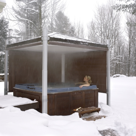 Whirlpoolabdeckung & Gazebo - Covana OASIS – Bild 10