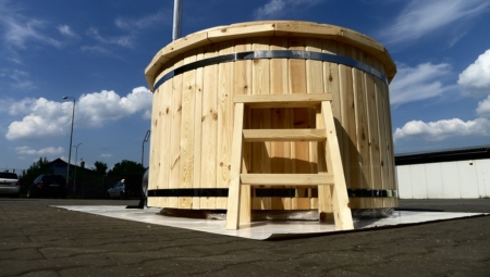 Hot Pot - 46 mm Kiefer oder Thermowood mit Innen-oder Aussenofen