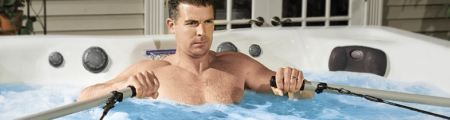 H2x Trainer 12   (366 x 239 cm) Swim Spa – Bild 7