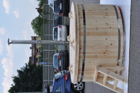 Hot Pot - 46 mm Kiefer oder Thermowood mit Innen-oder Aussenofen – Bild 8