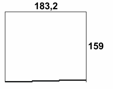 WOLFF Metallhaus Yuna 1815 (183 x 159 cm) – Bild 2