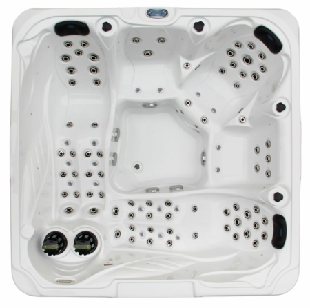 Der HL-2805, das Kraftpaket für die ganze Familie. Whirlpool mit zwei Liegen.