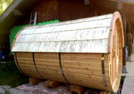 Saunafass 400 cm lang – Bild 12