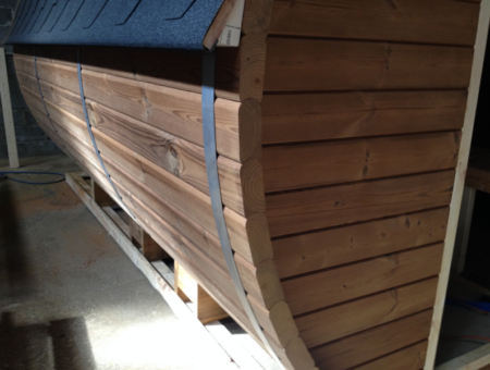 Saunafass 400 cm lang – Bild 15