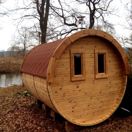 Saunafass 300 cm lang – Bild 6