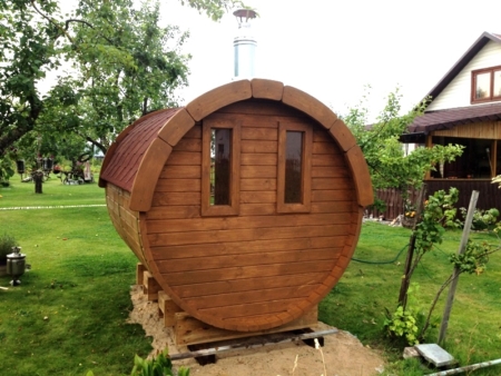 Saunafass 350 cm lang – Bild 13