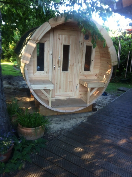 Saunafass 350 cm lang – Bild 8