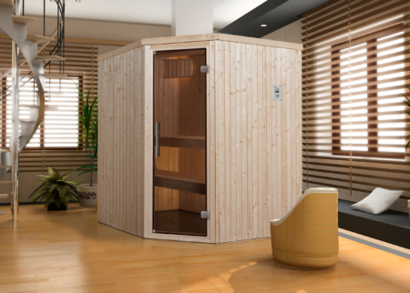 Elementsauna Komplett-SET's KIRUNA