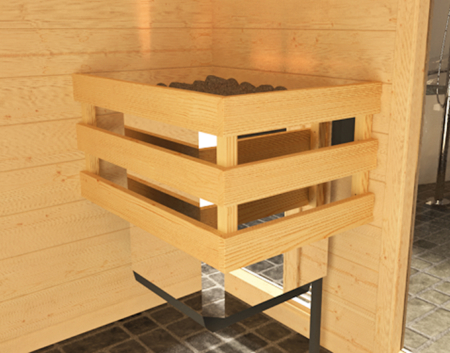 Elementsauna Komplett-SET's KIRUNA – Bild 5