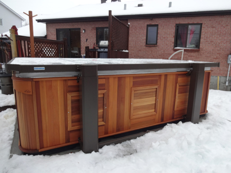 Covana LEGEND - automatische Swim Spa Abdeckung – Bild 3