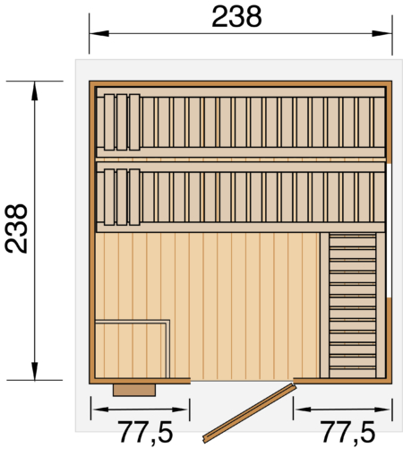 Design-Saunahaus *Kuopio* – Bild 2