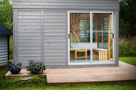 Aussensauna Stina - 4 Grössen – Bild 6