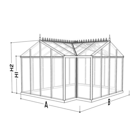 Orangerie THEIA (392 x 476 cm) – Bild 2