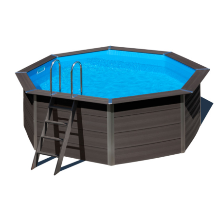 WPC Pool 8 ECK (410 x 410 cm) – Bild 2