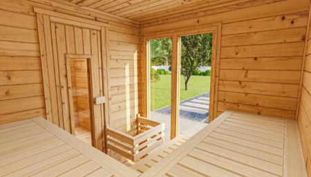 Design-Saunahaus "Farsund" – Bild 6