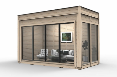 2 x 4 Modulhaus Isoliert
