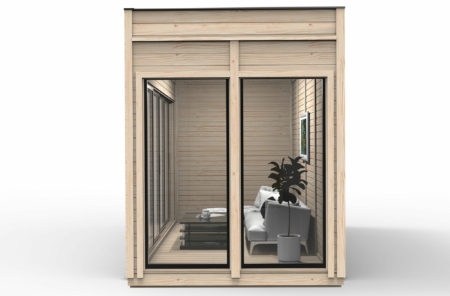 2 x 4 Modulhaus Isoliert – Bild 3