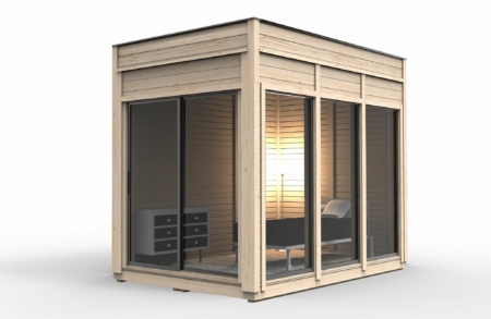 3 x 2 Modulhaus Isoliert