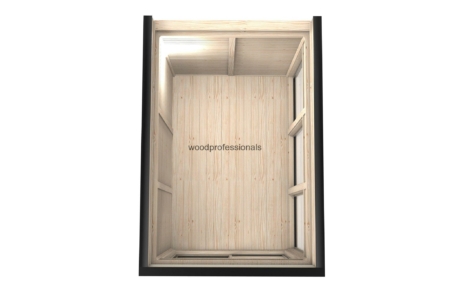 3 x 2 Modulhaus Isoliert – Bild 3