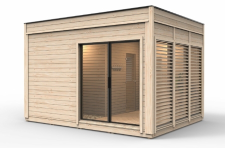 3 x 4 Modulhaus Isoliert
