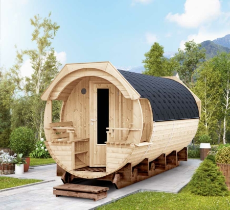 Saunafass deLux Fanni 2341 (411 x 226 cm)