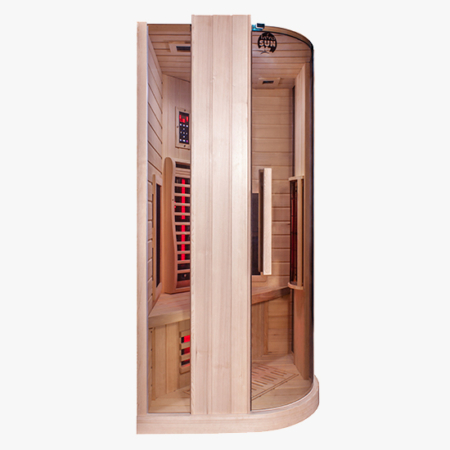 Wunderschönes Design. Infrarotsauna mit Tiefenwärme kaufen.