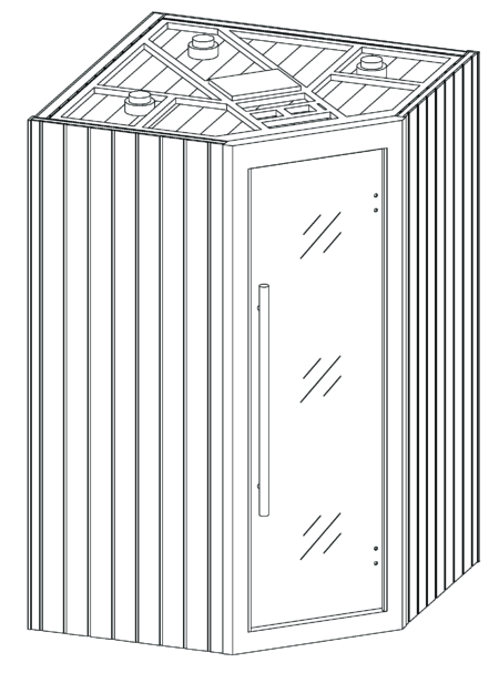 Infra-Well Grösse 3 (130 x 130 cm) Eckmodell – Bild 6