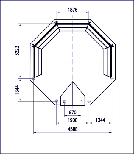 Grill-Kota 16.5 m2 "Open" – Bild 5