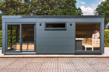 Saunahaus Modul L (510 x 260 cm) – Bild 5