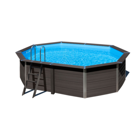 WPC Pool 8 ECK (664 x 386cm) – Bild 3