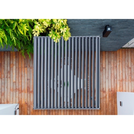 Alu/Stahl-Pergola - Alu/Stahl-Pergola Plus (Wandmontage) – Bild 5