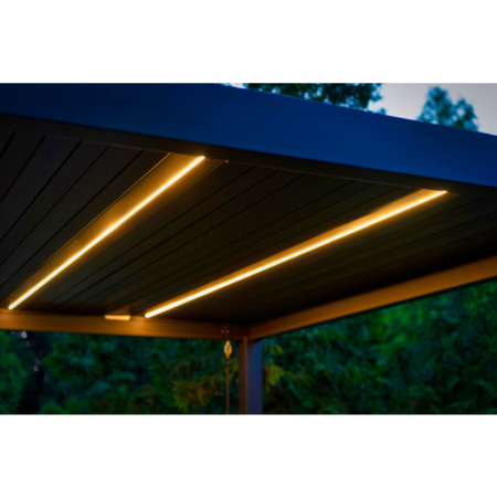 Alu/Stahl-Pergola - Alu/Stahl-Pergola Plus (Wandmontage) – Bild 10